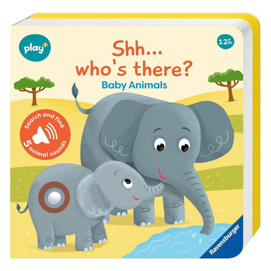Play+ Books with Sound Shh… Who's There? Baby Animals