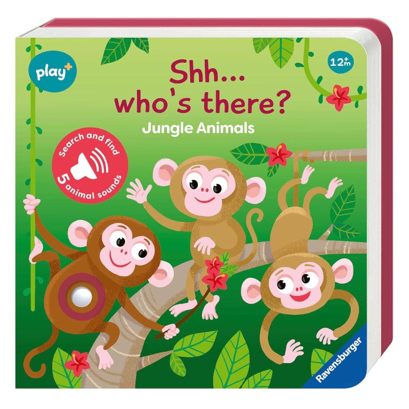 Play+ Books with Sound Shh… Who's There? Jungle Animals