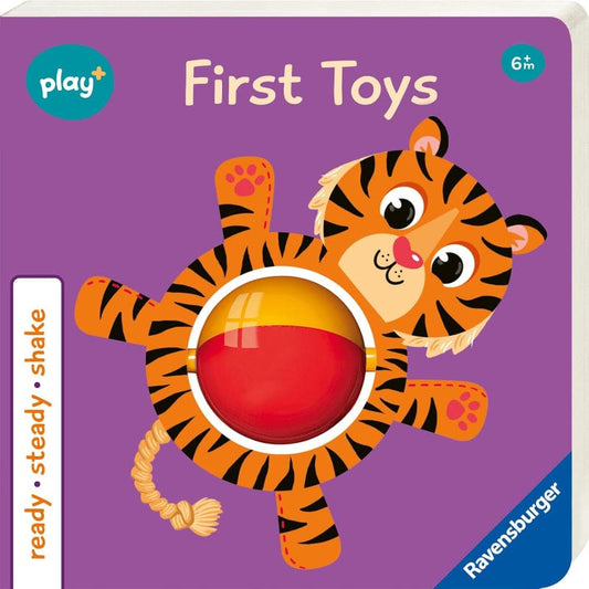 Play+ Hardcover Books Ready, Steady, Shake - First Toys