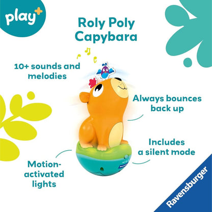 Play+ Infant Push & Listen Roly Poly Capybara