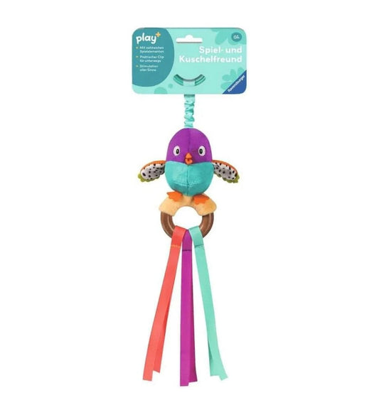 Play+ Infant Sensory Toys Shake & Chirp Bird