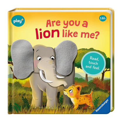 Play+ Touch & Feel Books Are You A Lion Like Me?