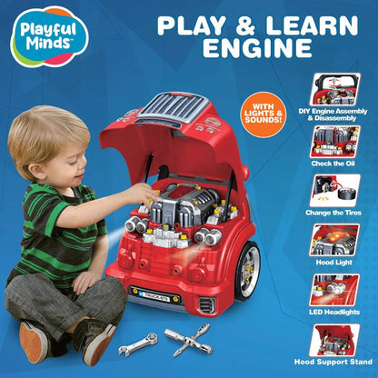 Playful Minds Pretend Play Default Play & Learn Engine Playset