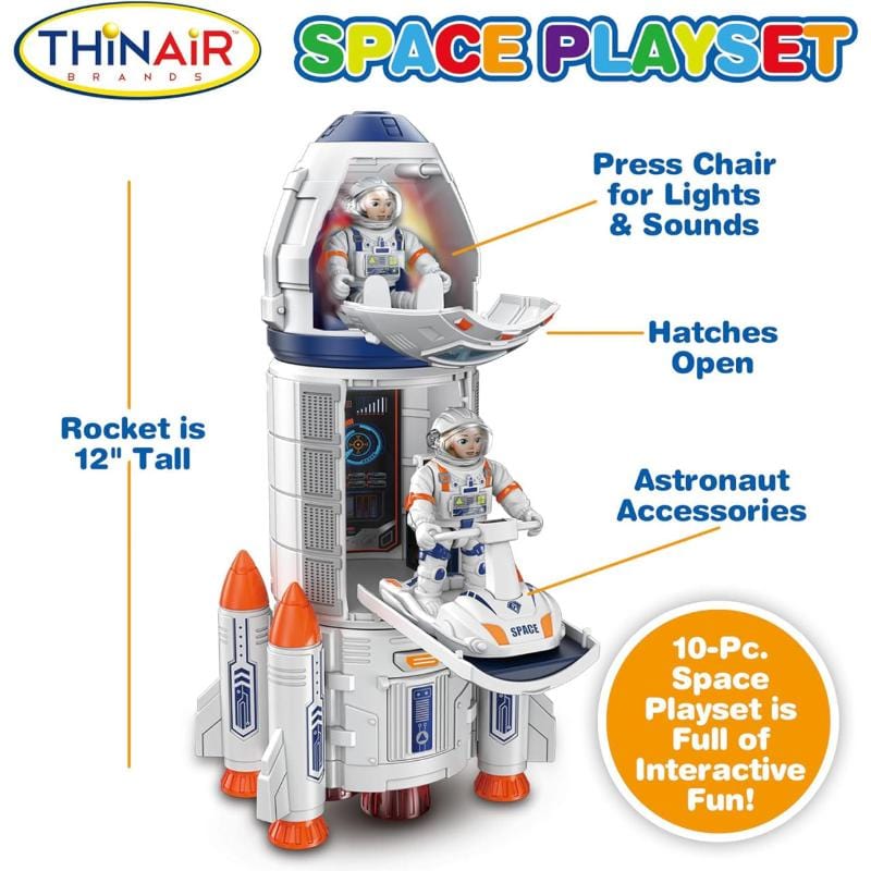 Playful Minds Space Vehicles Default Space Playset