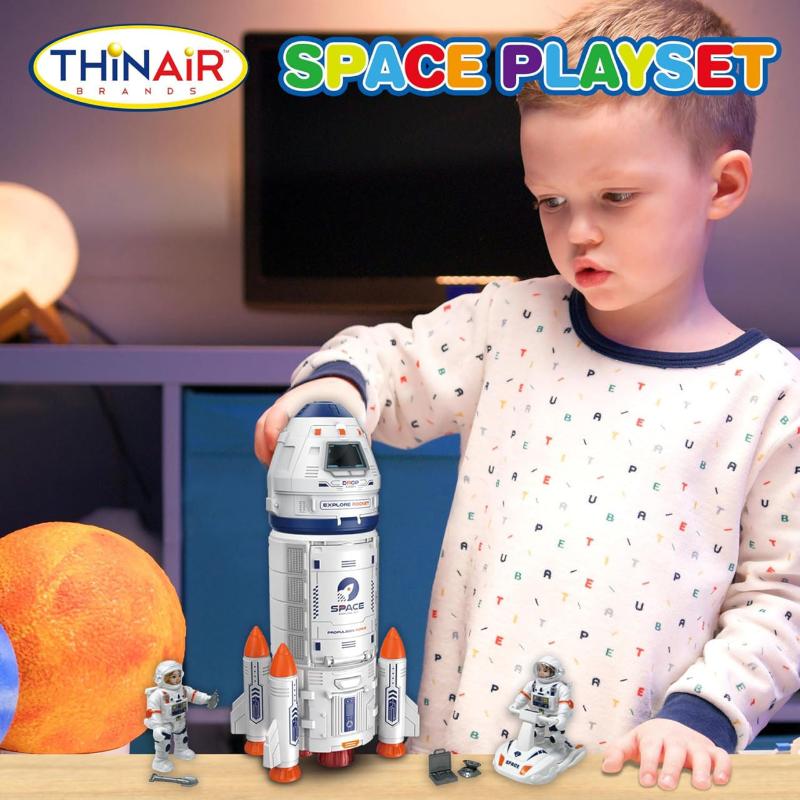 Playful Minds Space Vehicles Default Space Playset