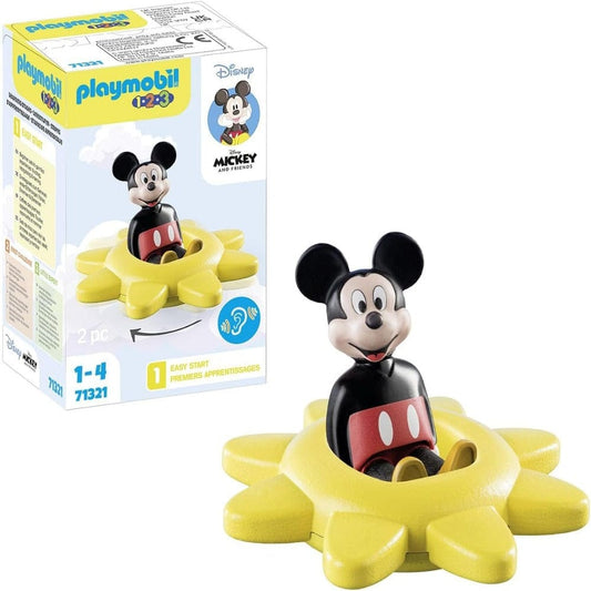 Playmobil Playmobil 123 Default 71321 1.2.3 & Disney: Mickey's Spinning Sun with Rattle Feature