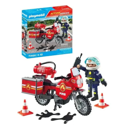 Playmobil Playmobil Action Heroes 71466 Fire Motorcycle