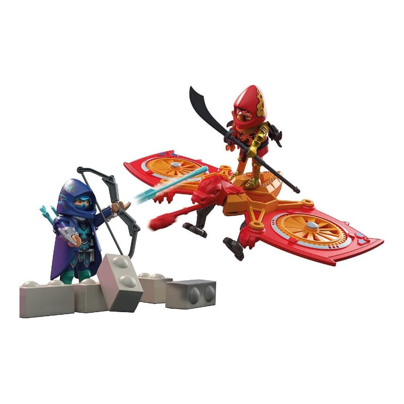 Playmobil Playmobil Action Heroes 71833 Hero Drone Fight with Evil Ninja
