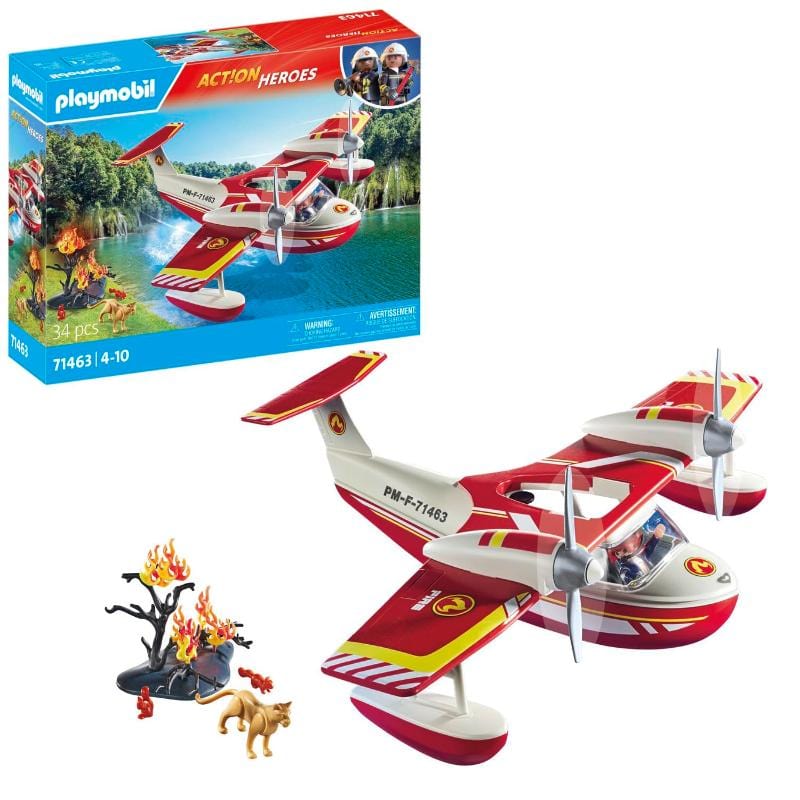 Playmobil Playmobil Action Heroes Default 71463 Firefighting Seaplane