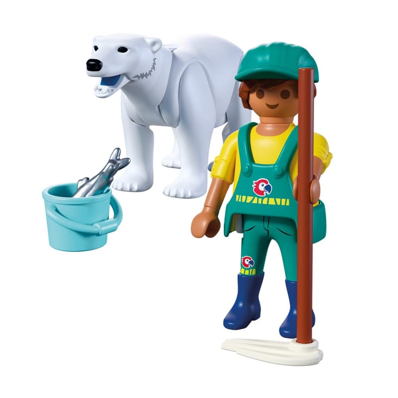 Playmobil Playmobil Animal & Friends 72090 Polar Bear & Zookeeper