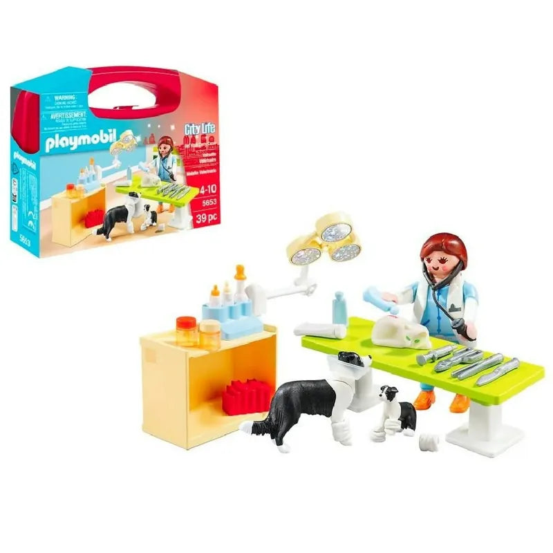 Playmobil Playmobil Carry Cases 5653 Vet Visit Carry Case