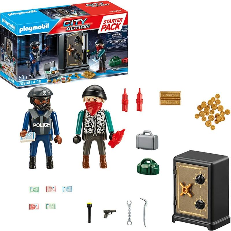 Playmobil Playmobil City Action 70908 Starter Pack Bank Robbery