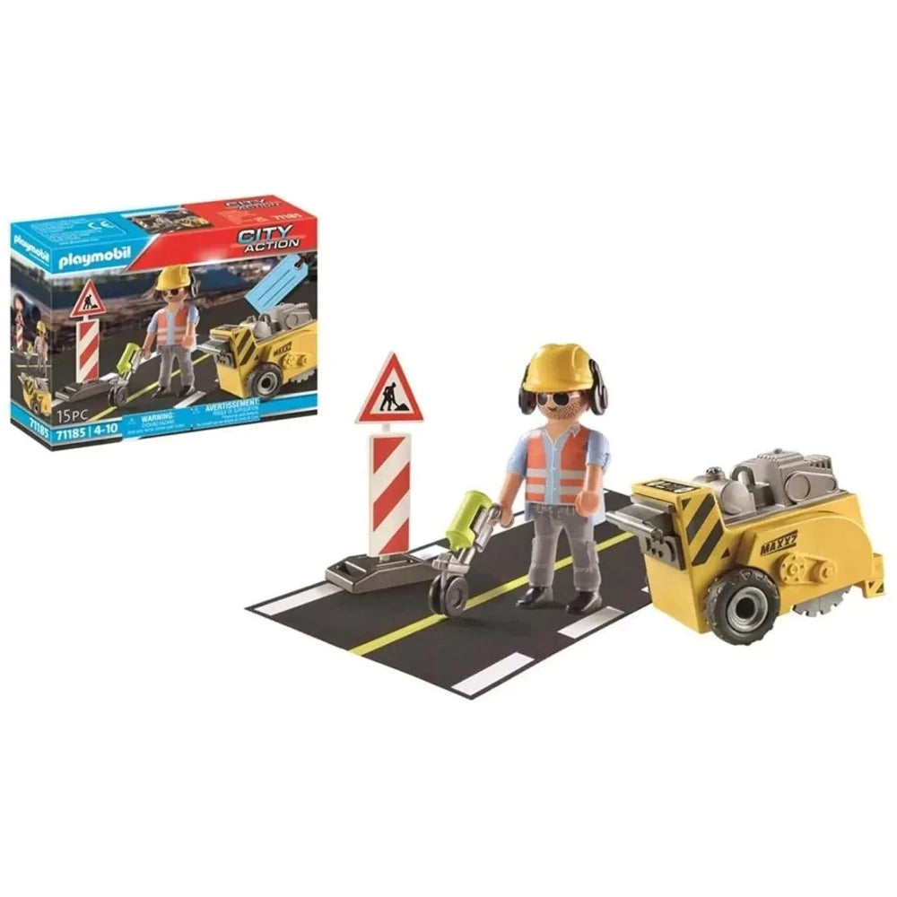 Playmobil Playmobil City Action 71185 Construction Worker