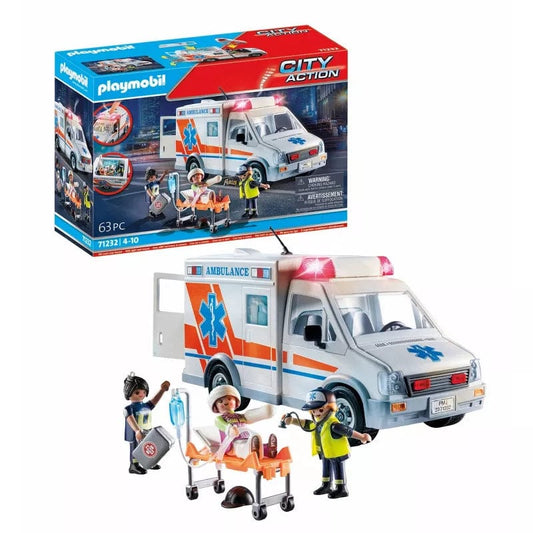 Playmobil Playmobil City Action Default 71232 Ambulance with Lights