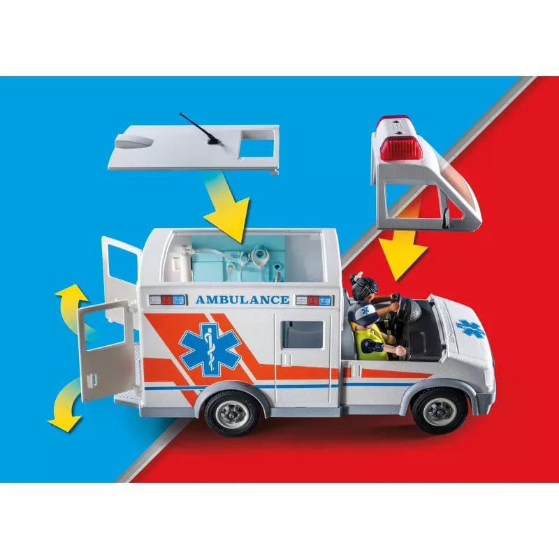 Playmobil Playmobil City Action Default 71232 Ambulance with Lights