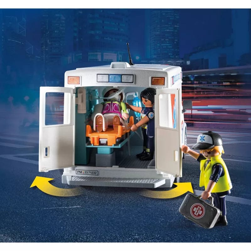 Playmobil Playmobil City Action Default 71232 Ambulance with Lights