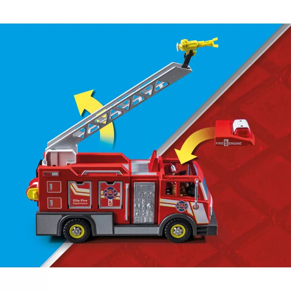 Playmobil Playmobil City Action Default 71233 Fire Truck with Flashing Lights