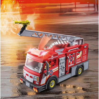 Playmobil Playmobil City Action Default 71233 Fire Truck with Flashing Lights