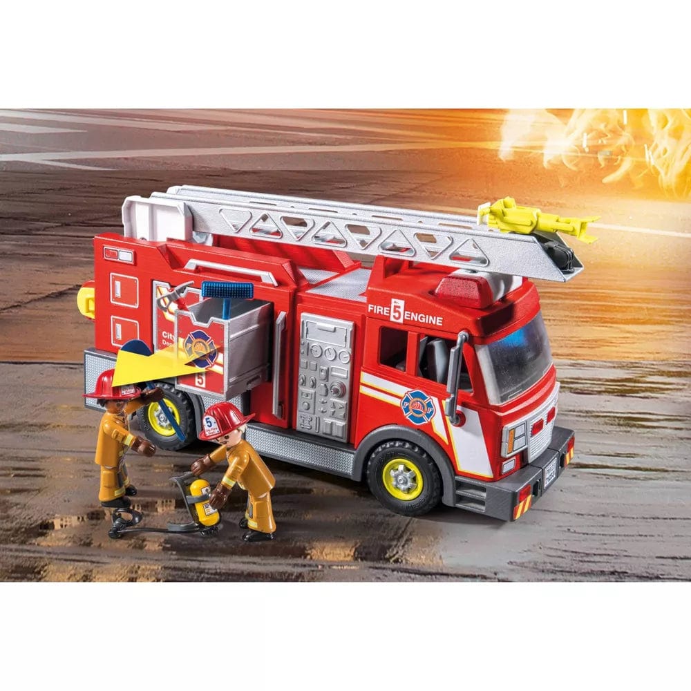 Playmobil Playmobil City Action Default 71233 Fire Truck with Flashing Lights