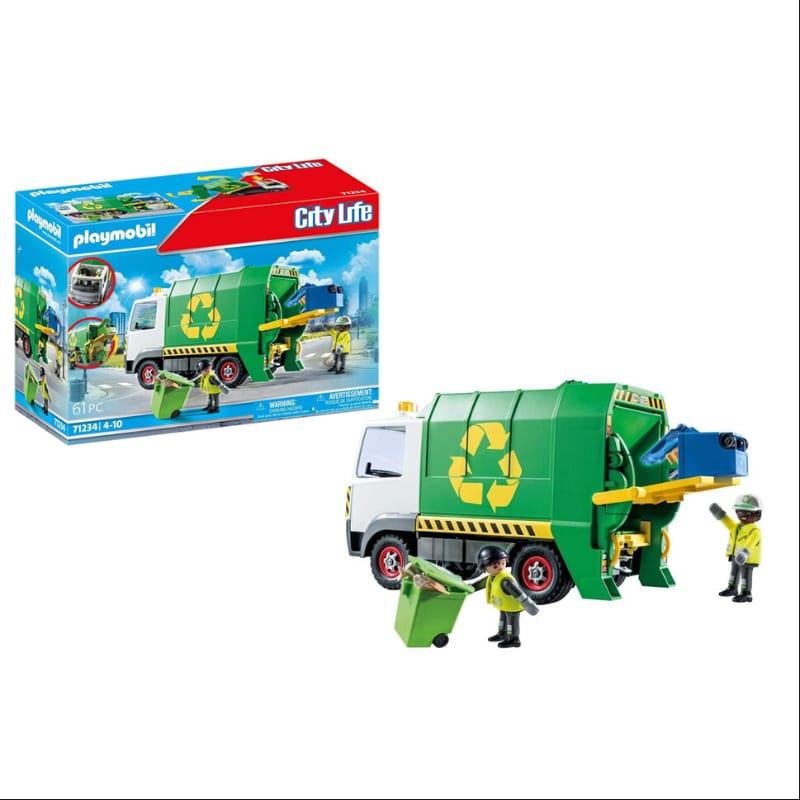 Playmobil Playmobil City Life Default 71234 Recycling Truck