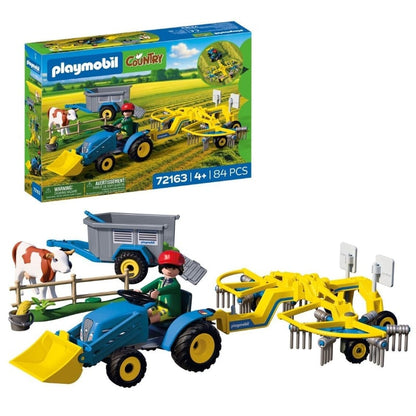Playmobil Playmobil Country 72163 Small Tractor with Hay Swather