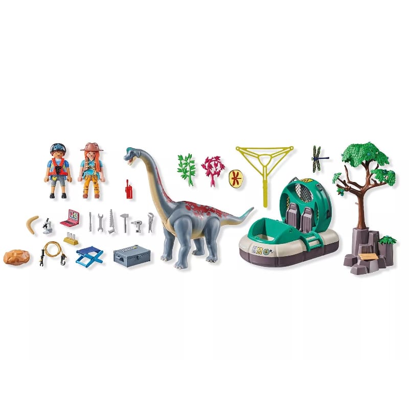 Playmobil Playmobil Dinos 71819 Brachiosaurus with Hovercraft