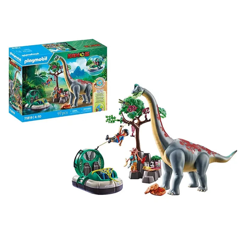 Playmobil Playmobil Dinos 71819 Brachiosaurus with Hovercraft