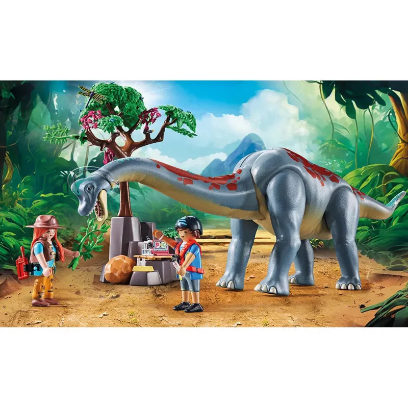 Playmobil Playmobil Dinos 71819 Brachiosaurus with Hovercraft