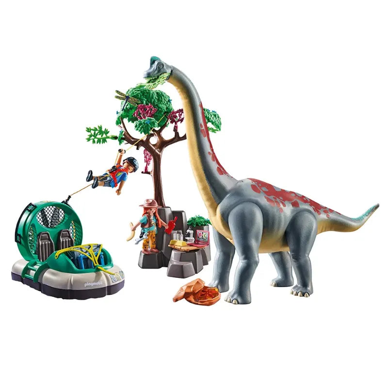 Playmobil Playmobil Dinos 71819 Brachiosaurus with Hovercraft