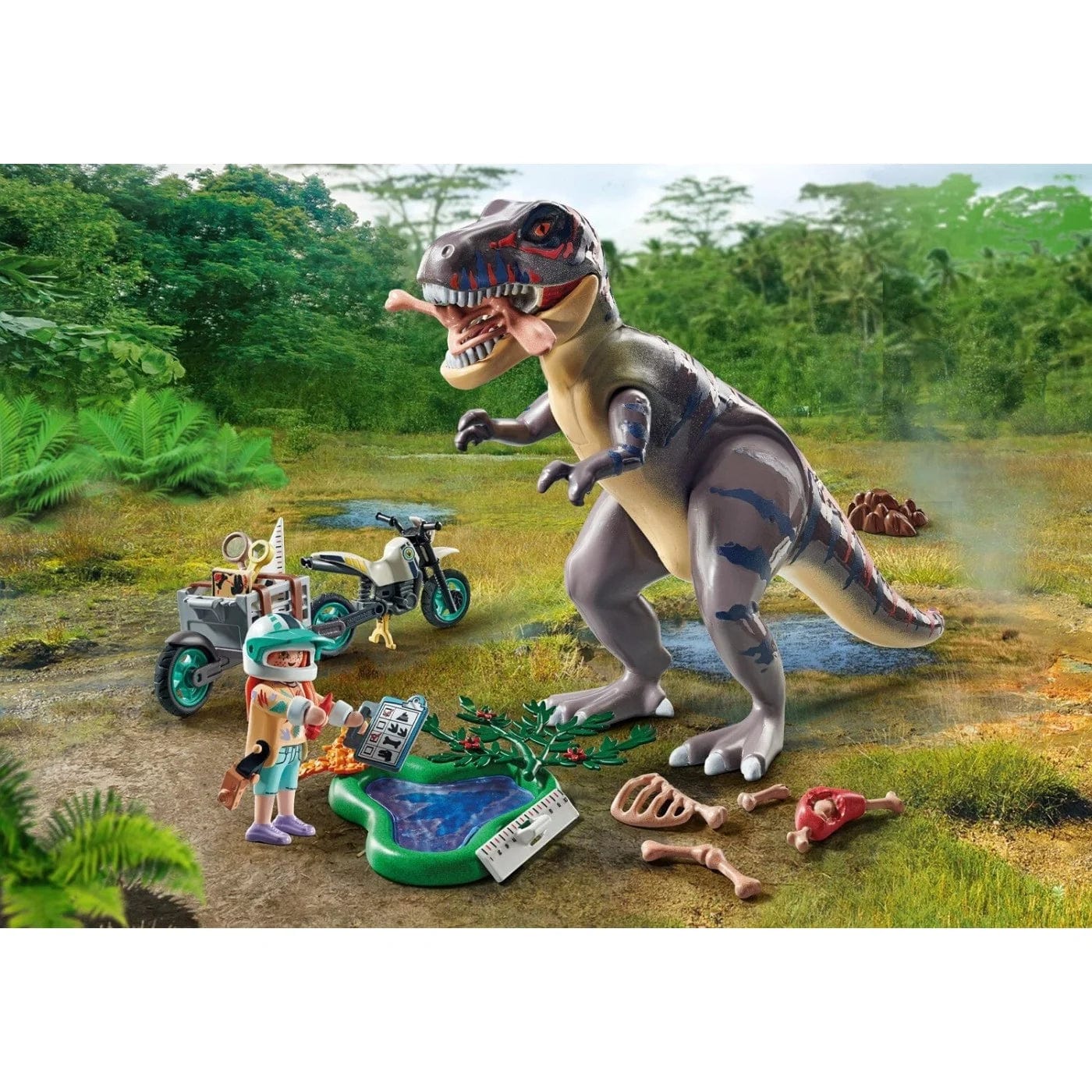 Playmobil Playmobil Dinos Default 71524 T-Rex Hunt