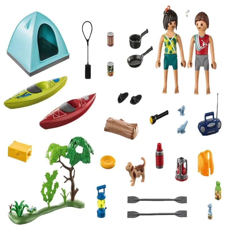 Playmobil Playmobil Family Fun Default 71425 Camping with Campfire