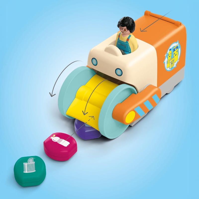 Playmobil Playmobil Junior 71774 Junior: Push & Grab Garbage Collector