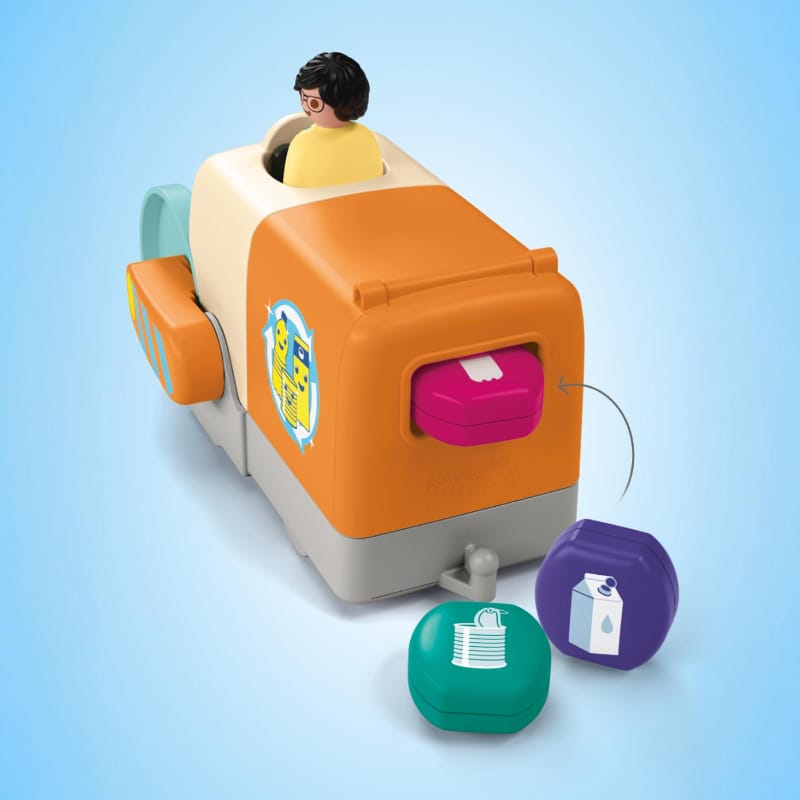 Playmobil Playmobil Junior 71774 Junior: Push & Grab Garbage Collector