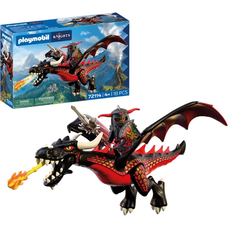 Playmobil Playmobil Knights 72114 Black Dragon