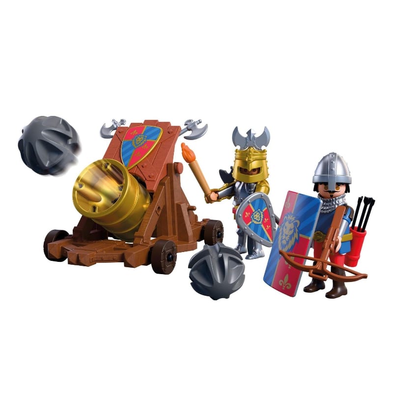 Playmobil Playmobil Knights 72115 Lion Knights with Battle Cannon