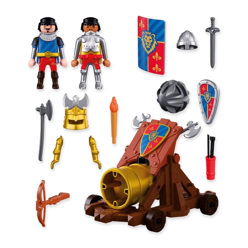 Playmobil Playmobil Knights 72115 Lion Knights with Battle Cannon