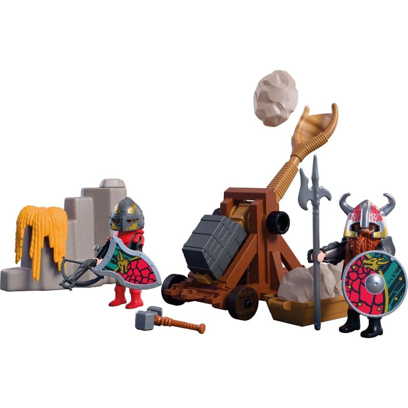 Playmobil Playmobil Knights 72117 Dragon Knight Stone Catapult