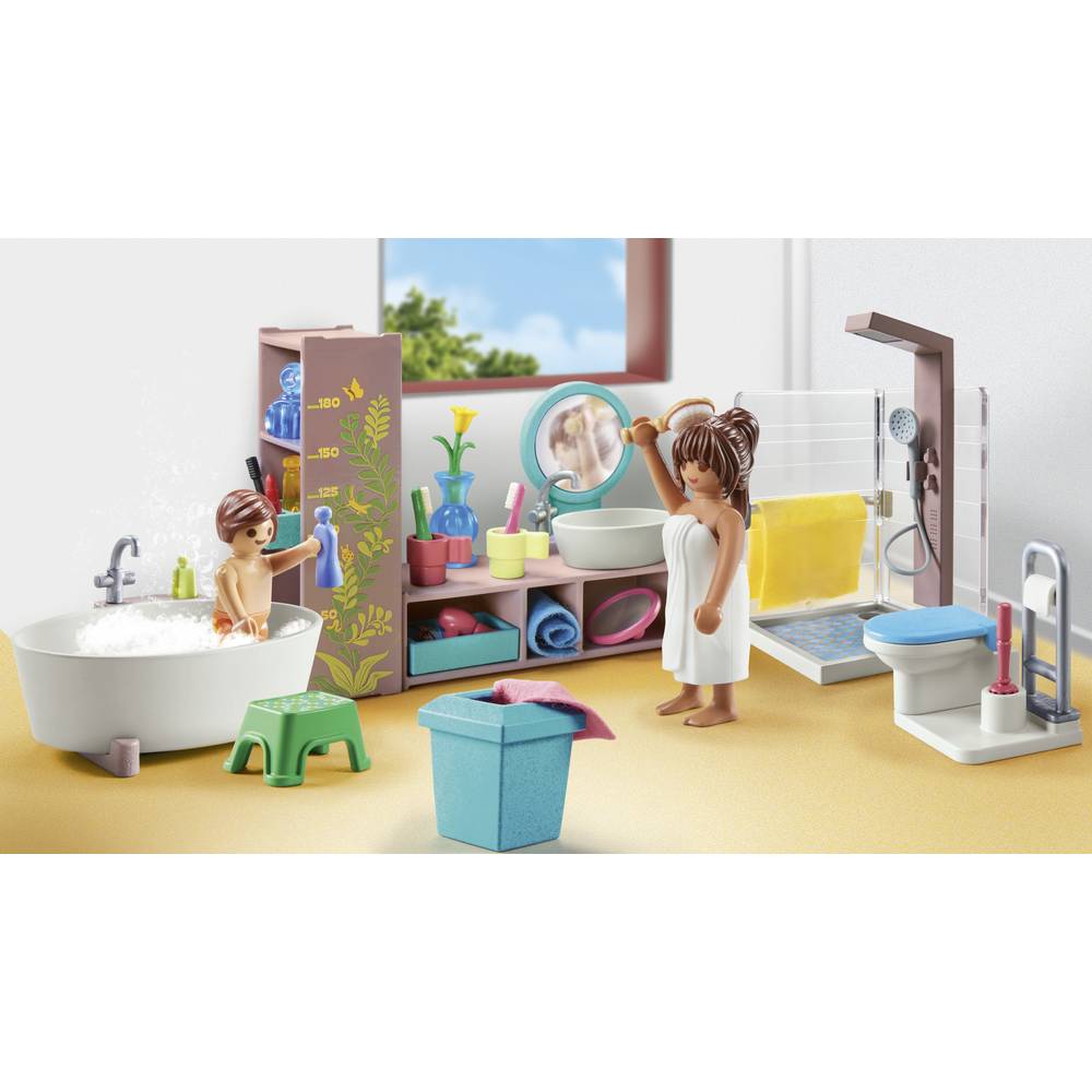 Playmobil Playmobil My Life 71611 Living House - Bathroom with Shower