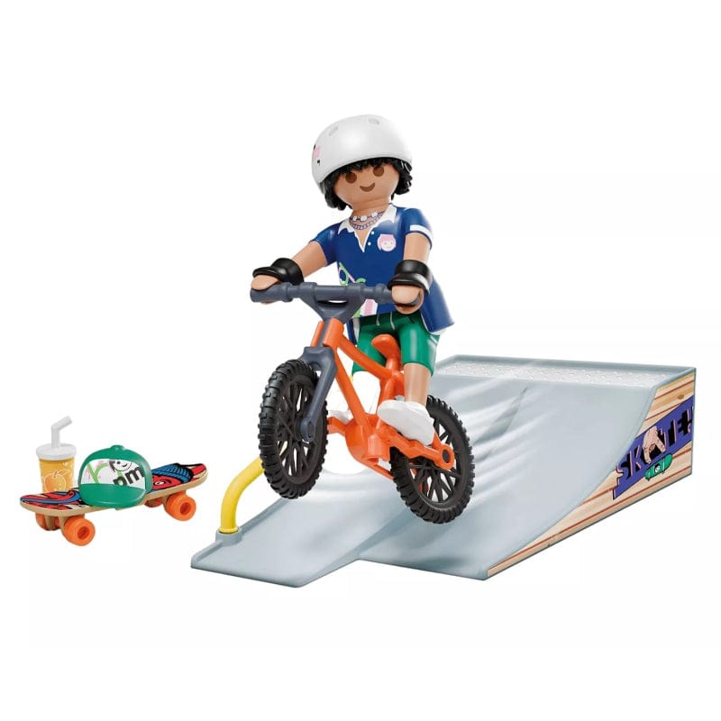 Playmobil Playmobil My Life 71798 Skateboarder with Ramp