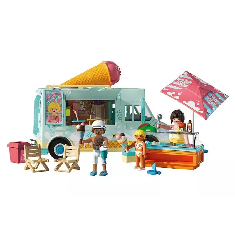 Playmobil Playmobil My Life 71904 Ice Cream Truck with Surf Shop