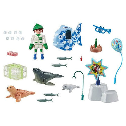 Playmobil Playmobil My Life Default 71448 Keeper with Animals