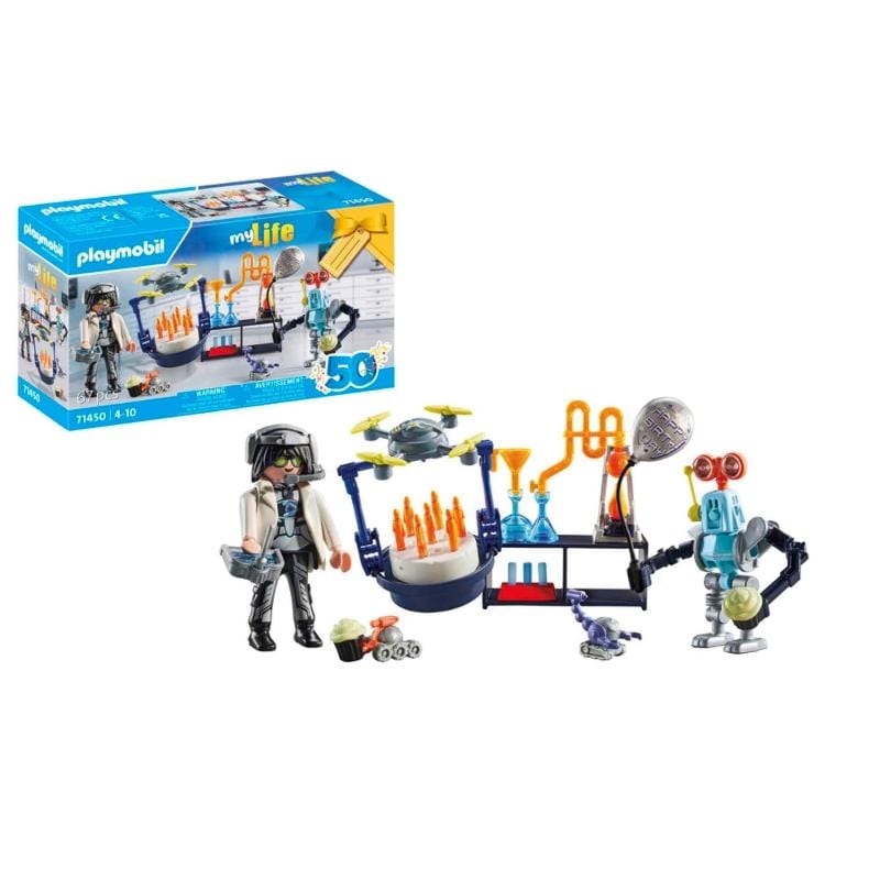 Playmobil Playmobil My Life Default 71450 Researchers with Robots