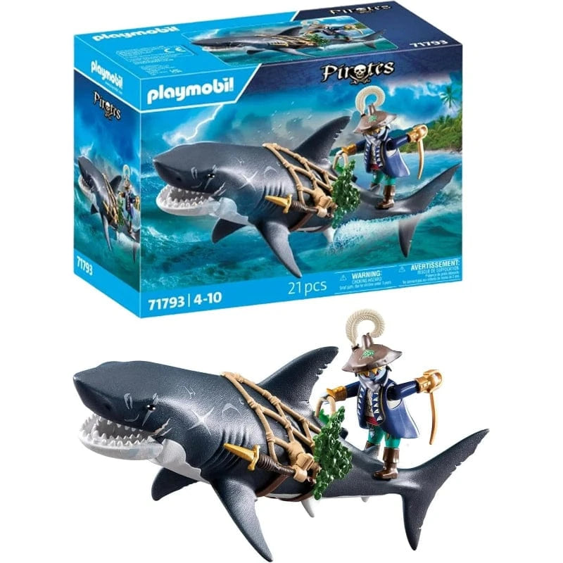 Playmobil Playmobil Pirates 71793 Giant Shark with Pirate