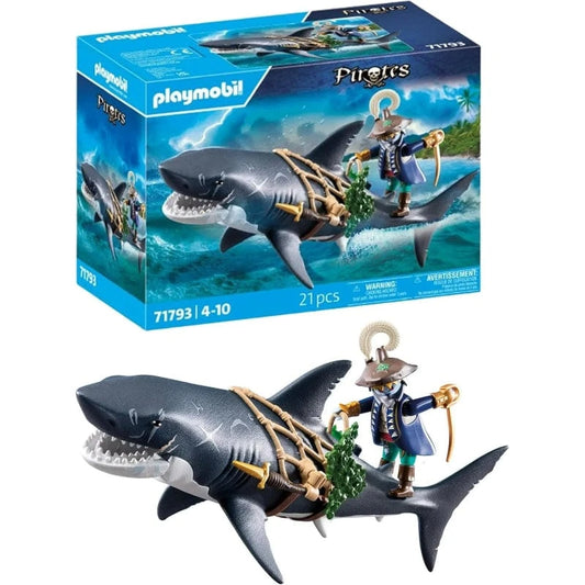 Playmobil Playmobil Pirates 71793 Giant Shark with Pirate
