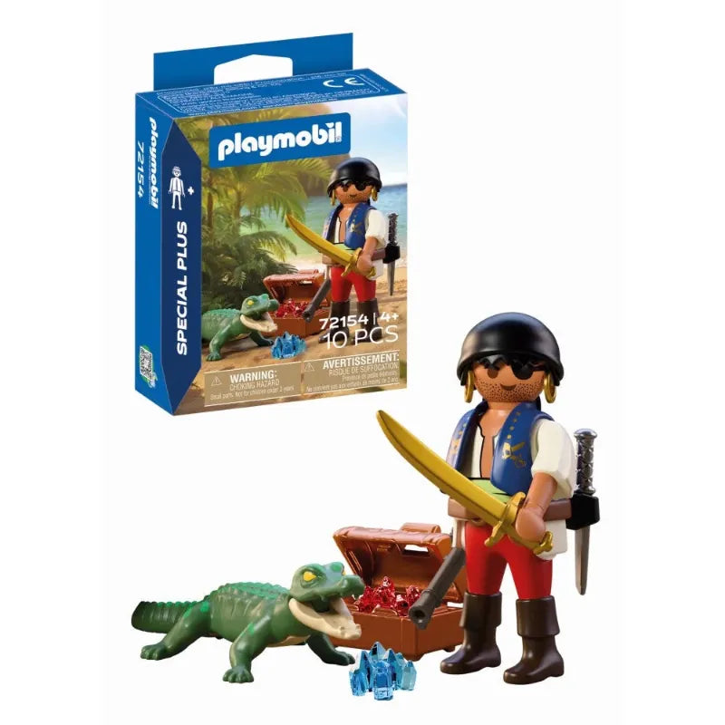 Playmobil Playmobil Pirates 72154 Pirate vs Caiman