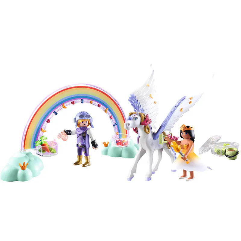 Playmobil Playmobil Princess Magic 71361 Pegasus with Rainbow in the Clouds
