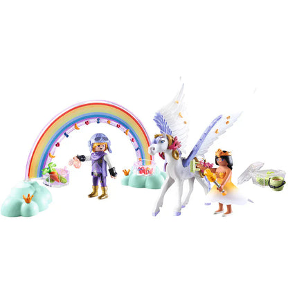 Playmobil Playmobil Princess Magic 71361 Pegasus with Rainbow in the Clouds