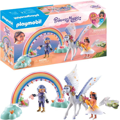 Playmobil Playmobil Princess Magic 71361 Pegasus with Rainbow in the Clouds