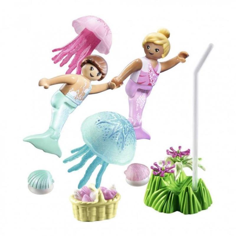 Playmobil Playmobil Princess Magic Default 71504 Mermaid Children with Jellyfish