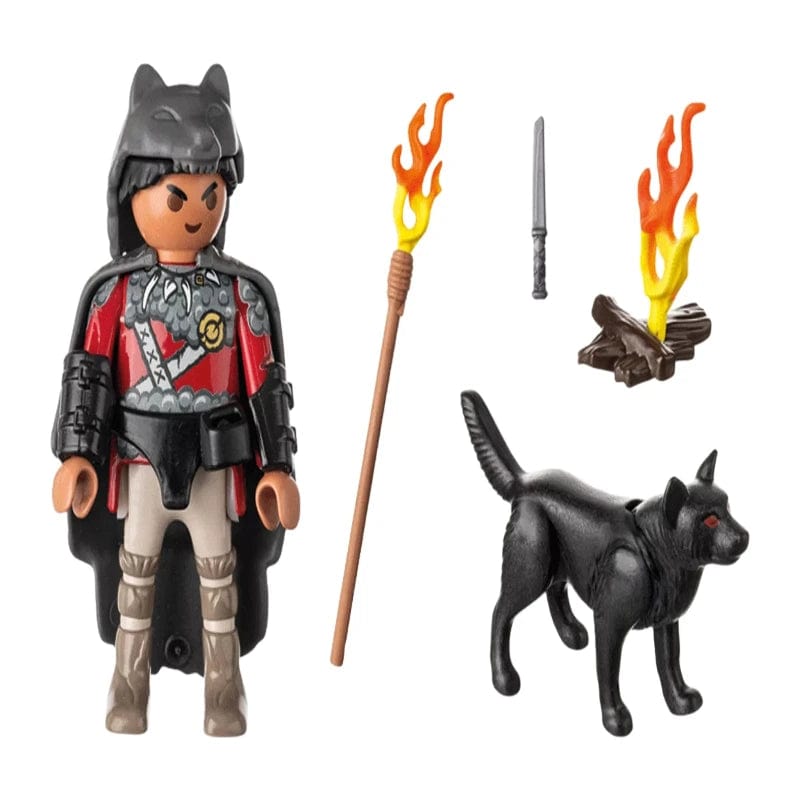 Playmobil Playmobil Special Plus Default 71482 Warrior with Wolf